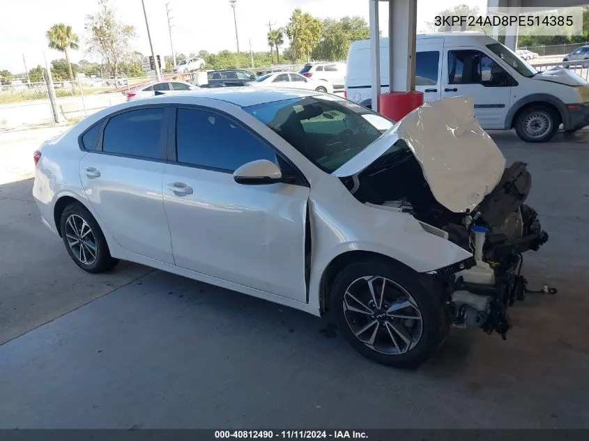 2023 Kia Forte Lxs VIN: 3KPF24AD8PE514385 Lot: 40812490