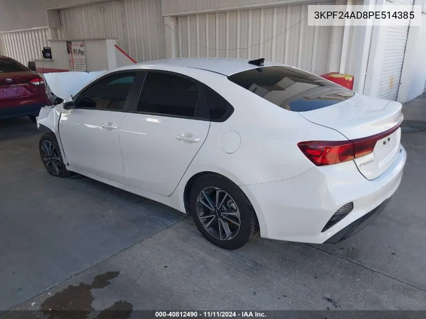 2023 Kia Forte Lxs VIN: 3KPF24AD8PE514385 Lot: 40812490