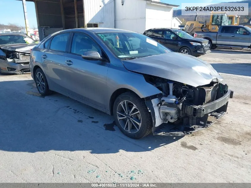 2023 Kia Forte Lxs VIN: 3KPF24AD3PE532633 Lot: 40815032