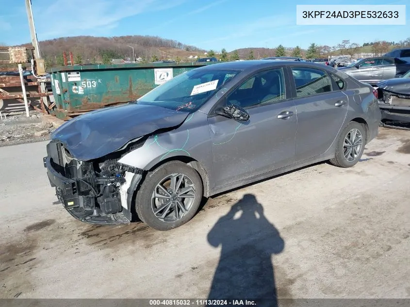 2023 Kia Forte Lxs VIN: 3KPF24AD3PE532633 Lot: 40815032