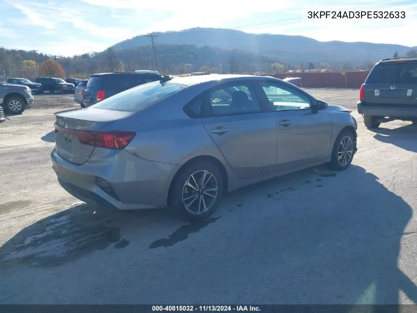 2023 Kia Forte Lxs VIN: 3KPF24AD3PE532633 Lot: 40815032