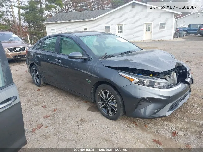 2023 Kia Forte Lxs VIN: 3KPF24AD7PE508304 Lot: 40815505