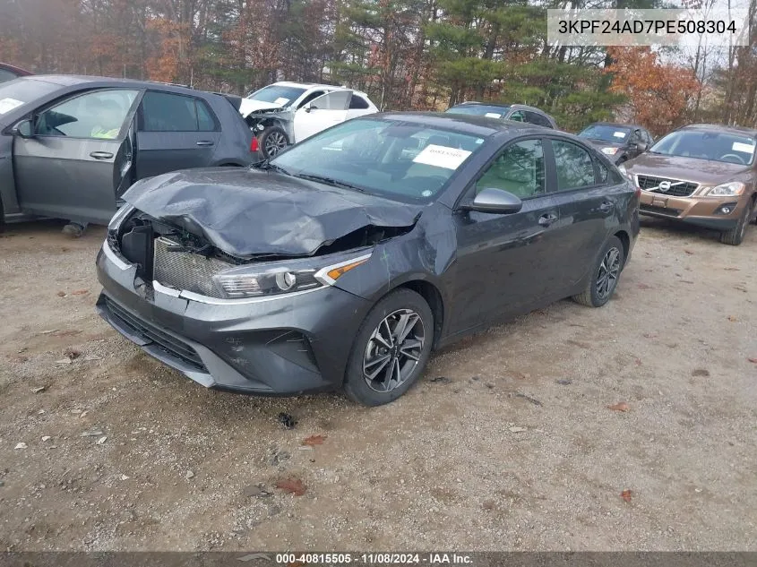 2023 Kia Forte Lxs VIN: 3KPF24AD7PE508304 Lot: 40815505