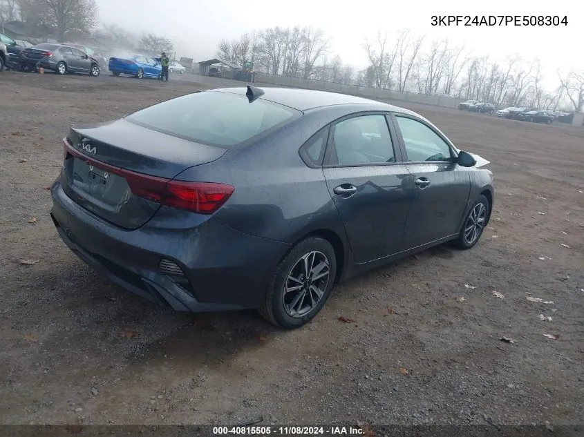 2023 Kia Forte Lxs VIN: 3KPF24AD7PE508304 Lot: 40815505