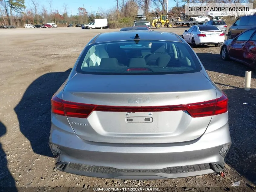 2023 Kia Forte Lxs VIN: 3KPF24AD0PE606588 Lot: 40827164