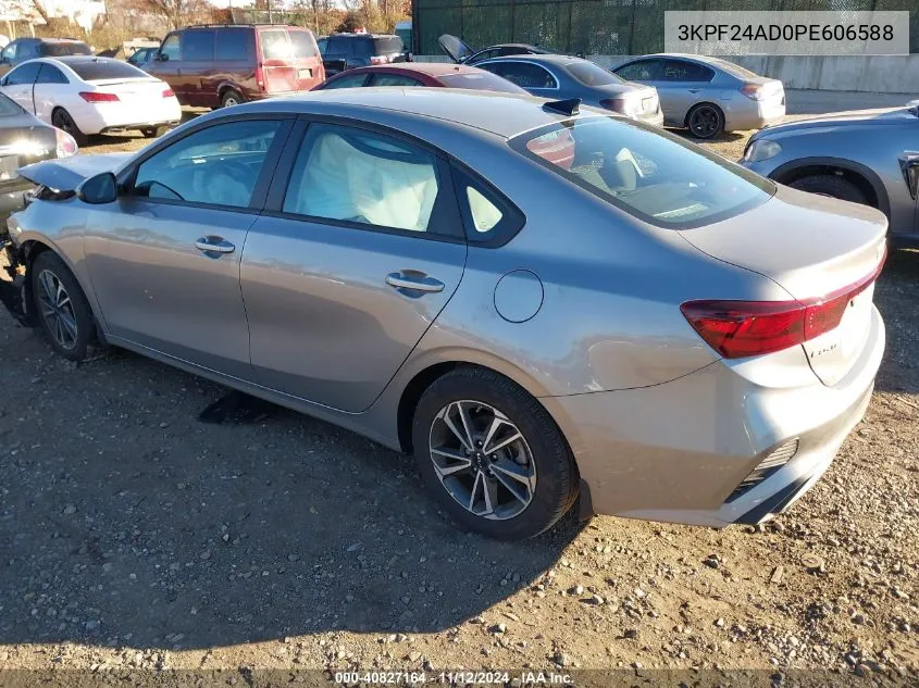 2023 Kia Forte Lxs VIN: 3KPF24AD0PE606588 Lot: 40827164