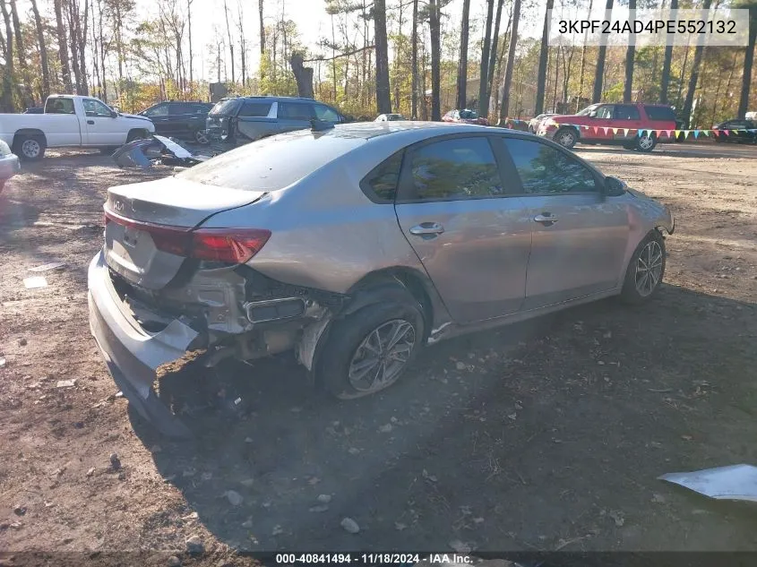 2023 Kia Forte Lxs VIN: 3KPF24AD4PE552132 Lot: 40841494