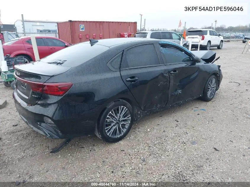 2023 Kia Forte Gt-Line VIN: 3KPF54AD1PE596046 Lot: 40844760