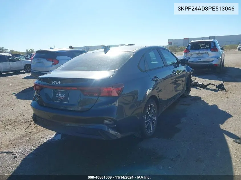 2023 Kia Forte Lxs VIN: 3KPF24AD3PE513046 Lot: 40861009