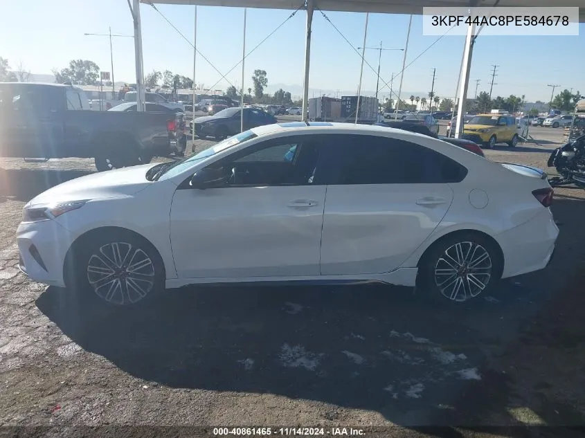 2023 Kia Forte Gt VIN: 3KPF44AC8PE584678 Lot: 40861465