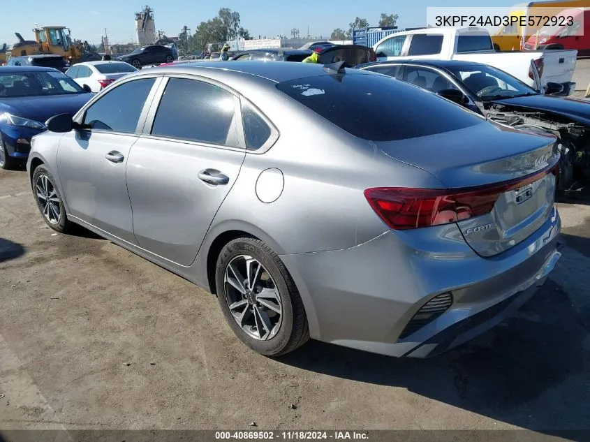 2023 Kia Forte Lxs VIN: 3KPF24AD3PE572923 Lot: 40869502