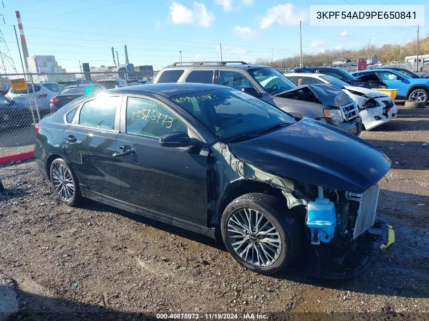 2023 Kia Forte Gt-Line VIN: 3KPF54AD9PE650841 Lot: 40875973