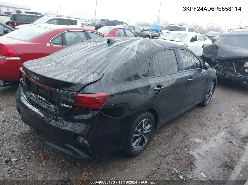 2023 Kia Forte Lxs VIN: 3KPF24AD6PE658114 Lot: 40893173