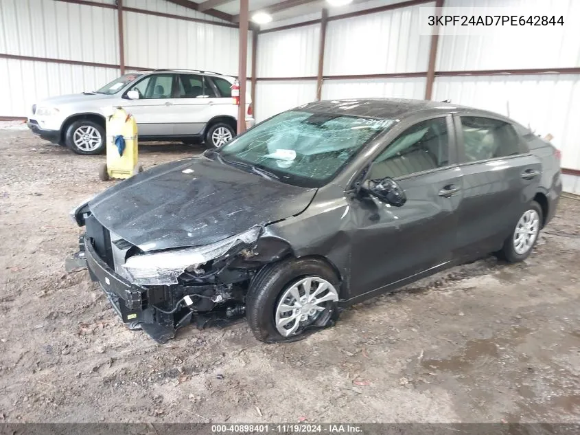 2023 Kia Forte Lx VIN: 3KPF24AD7PE642844 Lot: 40898401