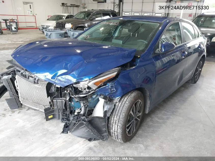 2024 Kia Forte Lxs VIN: 3KPF24AD9RE715330 Lot: 39336053