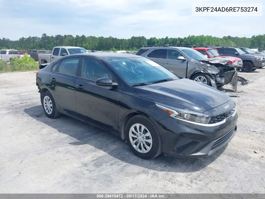 3KPF24AD6RE753274 2024 Kia Forte Lx