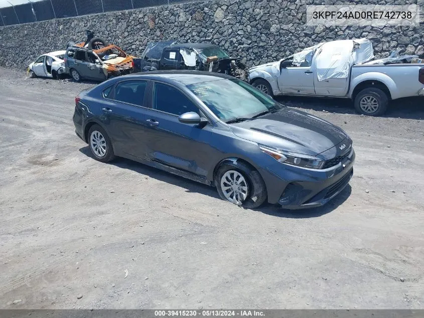 3KPF24AD0RE742738 2024 Kia Forte Lx