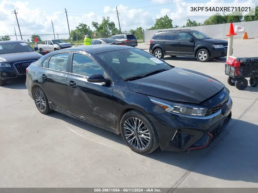 2024 Kia Forte Gt-Line VIN: 3KPF54ADXRE711021 Lot: 39611054