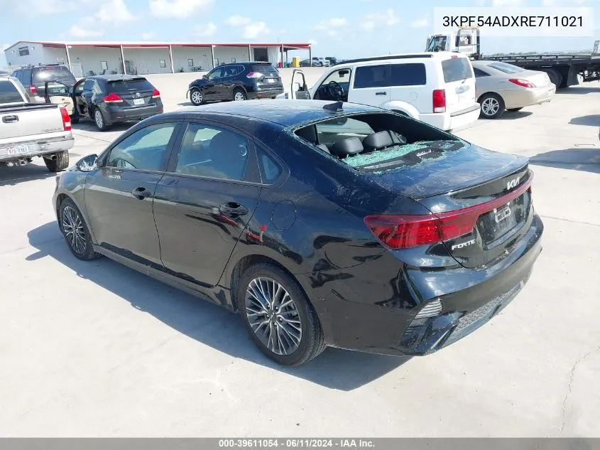 2024 Kia Forte Gt-Line VIN: 3KPF54ADXRE711021 Lot: 39611054