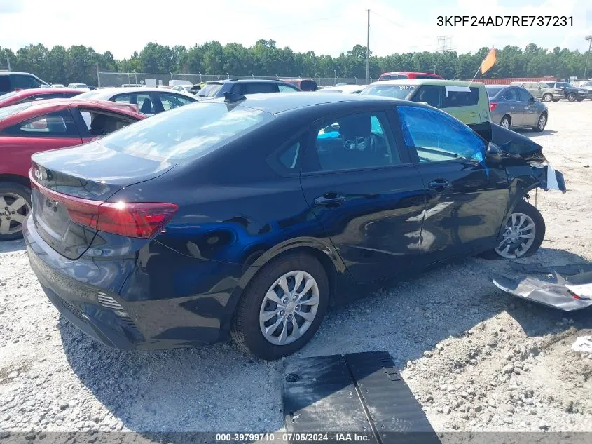 3KPF24AD7RE737231 2024 Kia Forte Lx