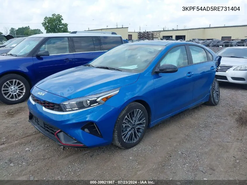 2024 Kia Forte Gt-Line VIN: 3KPF54AD5RE731404 Lot: 40683356