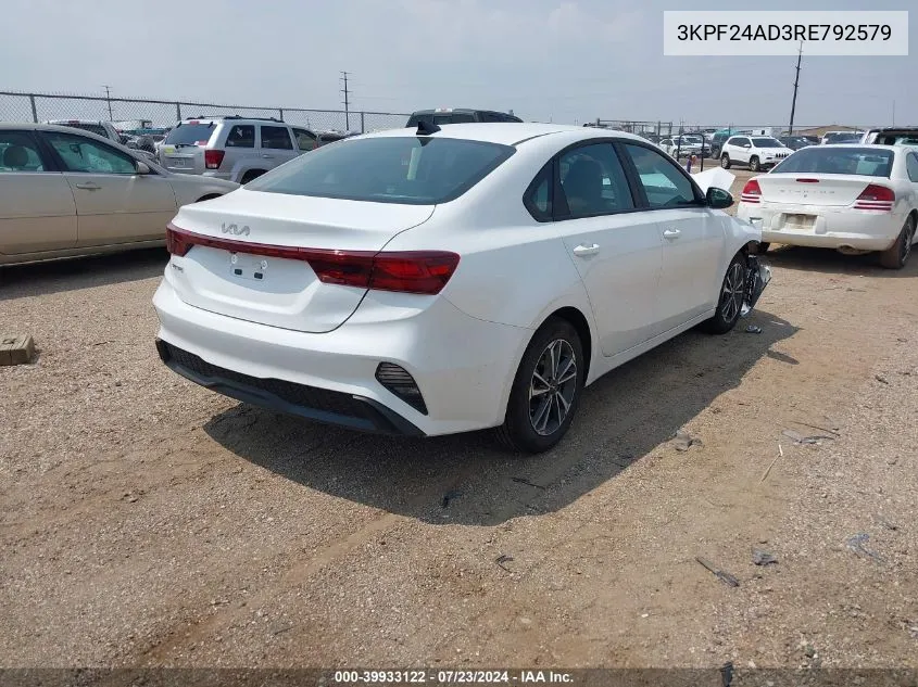 3KPF24AD3RE792579 2024 Kia Forte Lxs