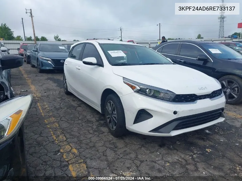 2024 Kia Forte Lxs VIN: 3KPF24AD6RE733137 Lot: 39956524