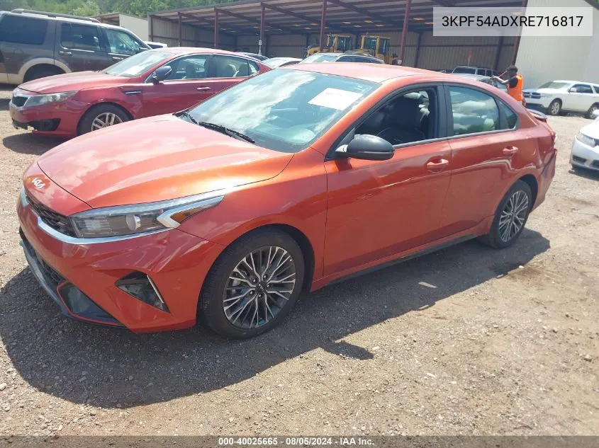 2024 Kia Forte Gt-Line VIN: 3KPF54ADXRE716817 Lot: 40025665