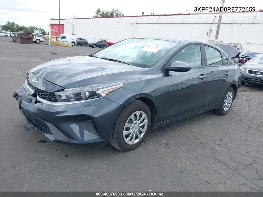 3KPF24AD0RE772659 2024 Kia Forte Lx