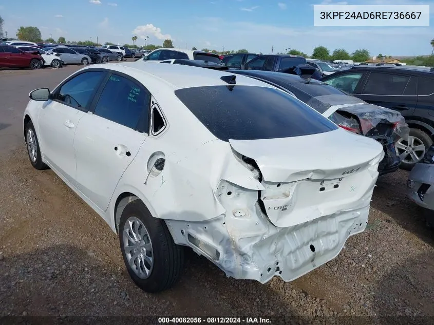 3KPF24AD6RE736667 2024 Kia Forte Lx