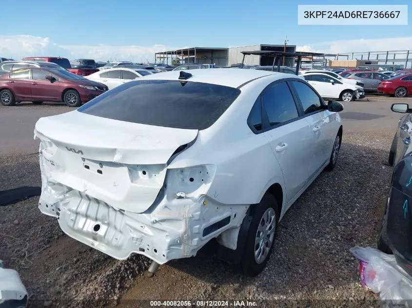 3KPF24AD6RE736667 2024 Kia Forte Lx