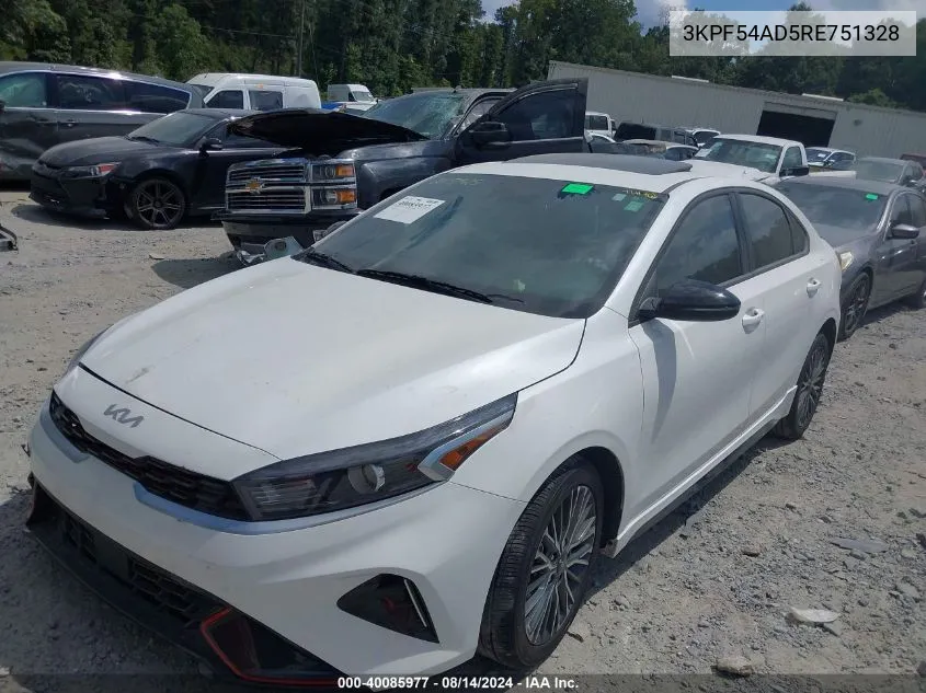 2024 Kia Forte Gt-Line VIN: 3KPF54AD5RE751328 Lot: 40085977