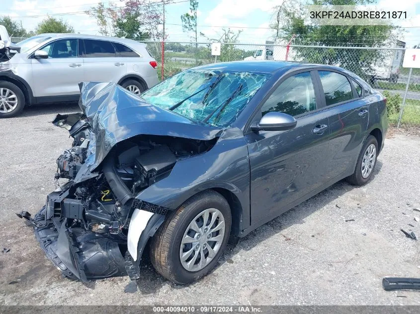 3KPF24AD3RE821871 2024 Kia Forte Lx