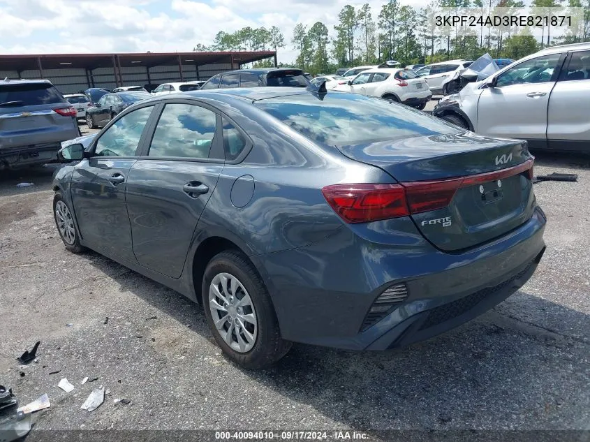 3KPF24AD3RE821871 2024 Kia Forte Lx