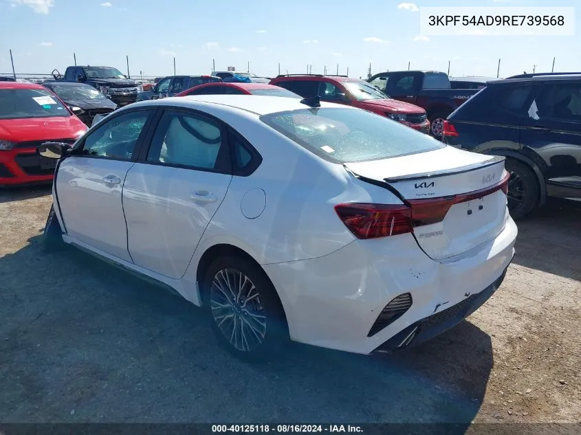 2024 Kia Forte Gt-Line VIN: 3KPF54AD9RE739568 Lot: 40125118