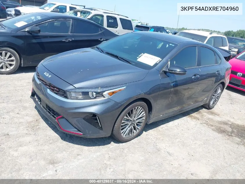 2024 Kia Forte Gt-Line VIN: 3KPF54ADXRE704960 Lot: 40129837