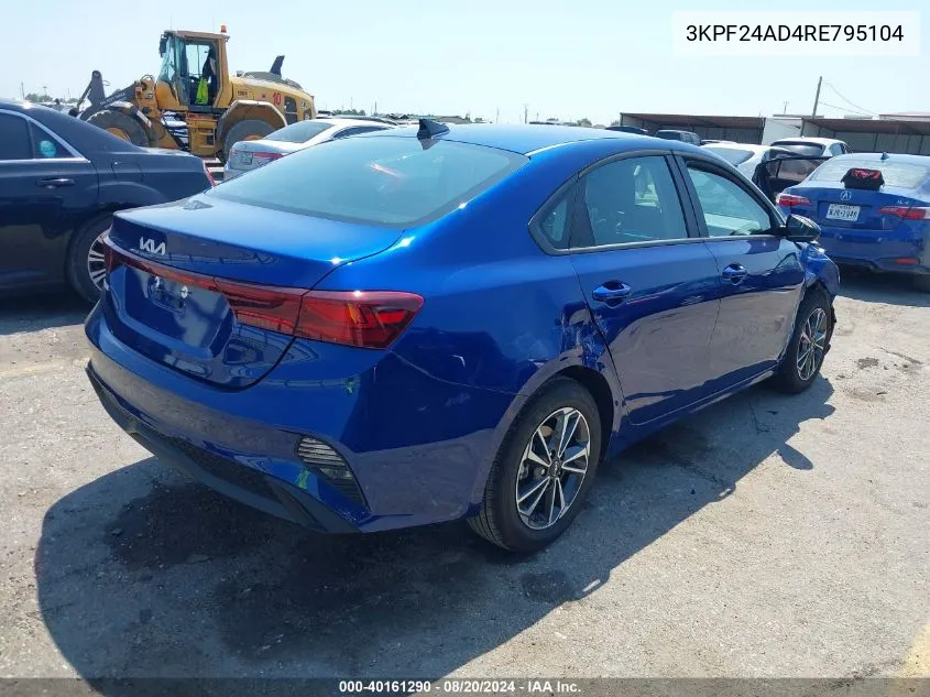 3KPF24AD4RE795104 2024 Kia Forte Lxs