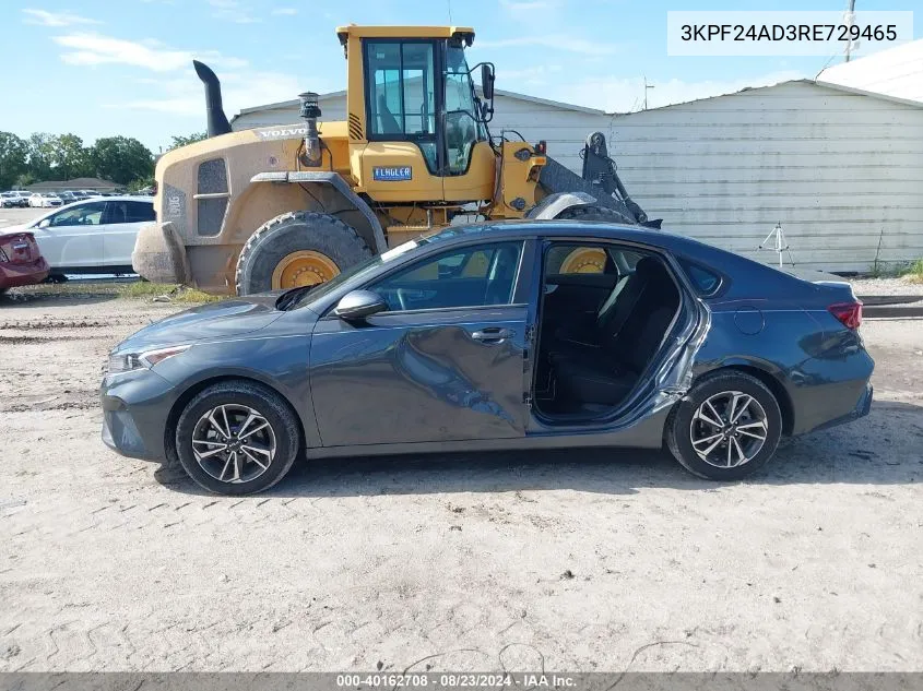 2024 Kia Forte Lxs VIN: 3KPF24AD3RE729465 Lot: 40162708