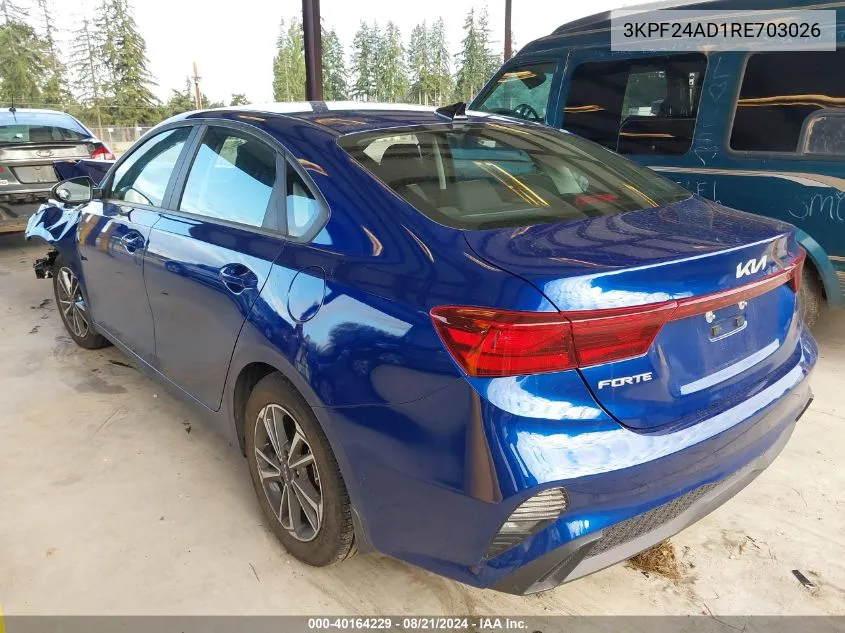 3KPF24AD1RE703026 2024 Kia Forte Lx/Lxs