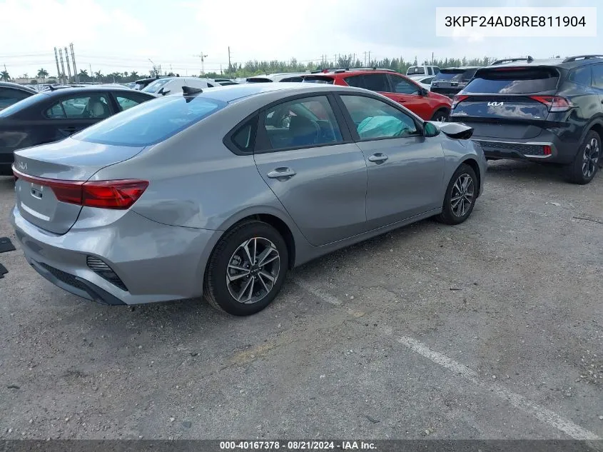 2024 Kia Forte Lx/Lxs VIN: 3KPF24AD8RE811904 Lot: 40167378