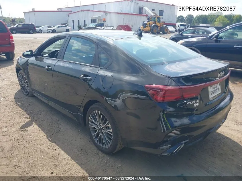 2024 Kia Forte Gt-Line VIN: 3KPF54ADXRE782087 Lot: 40179547