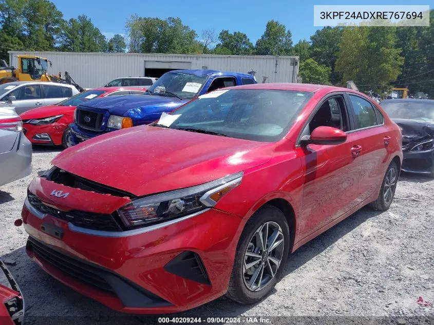 2024 Kia Forte Lxs VIN: 3KPF24ADXRE767694 Lot: 40209244