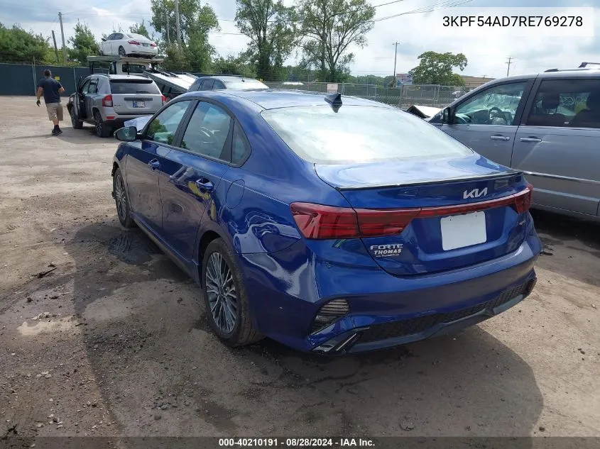 3KPF54AD7RE769278 2024 Kia Forte Gt-Line