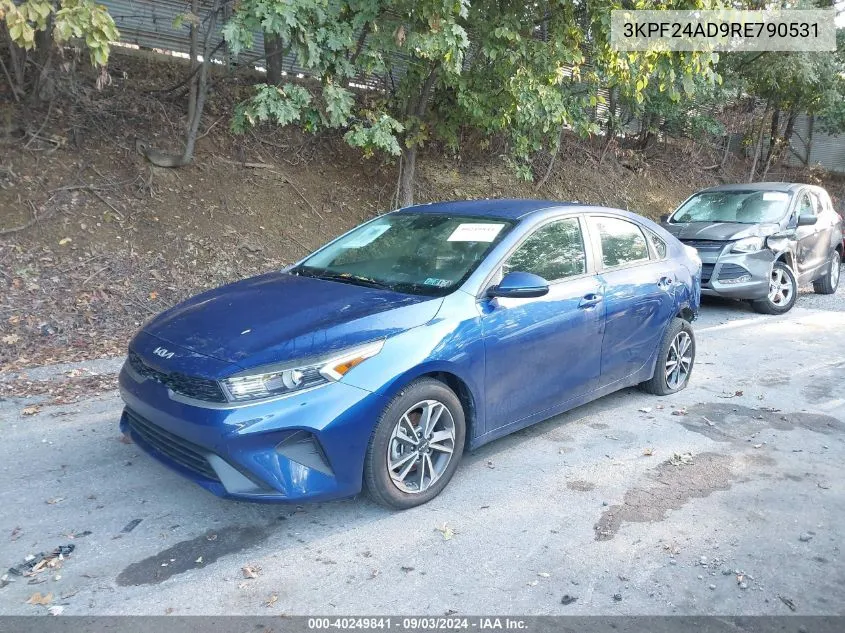 2024 Kia Forte Lxs VIN: 3KPF24AD9RE790531 Lot: 40249841