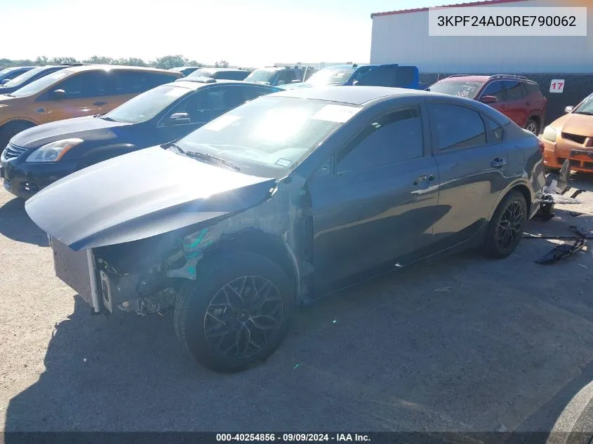 2024 Kia Forte Lxs VIN: 3KPF24AD0RE790062 Lot: 40254856