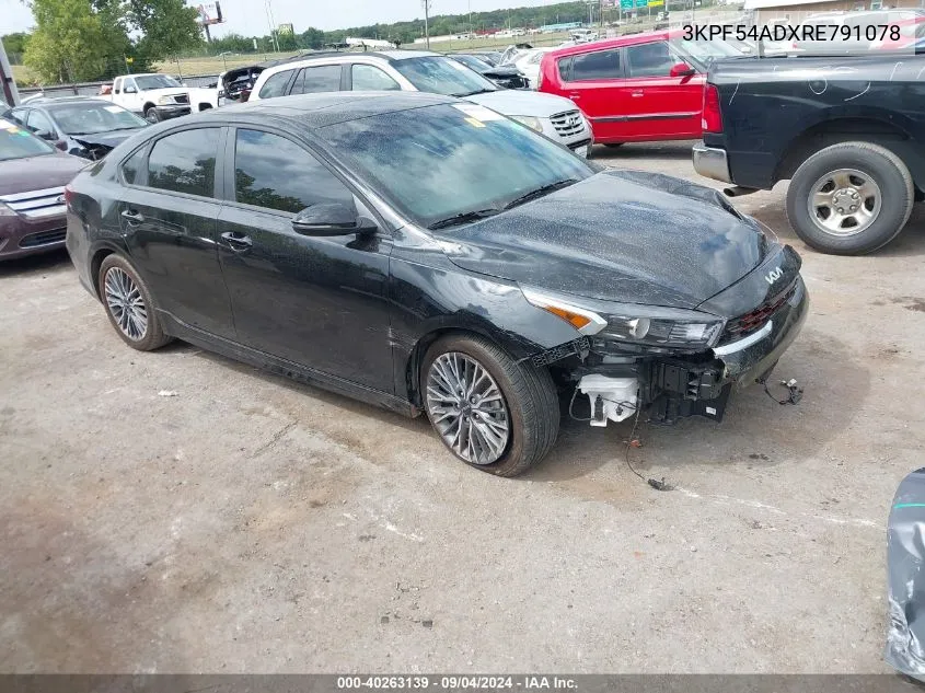 2024 Kia Forte Gt-Line VIN: 3KPF54ADXRE791078 Lot: 40263139