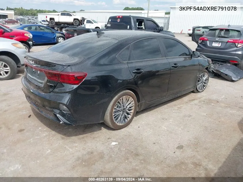 2024 Kia Forte Gt-Line VIN: 3KPF54ADXRE791078 Lot: 40263139