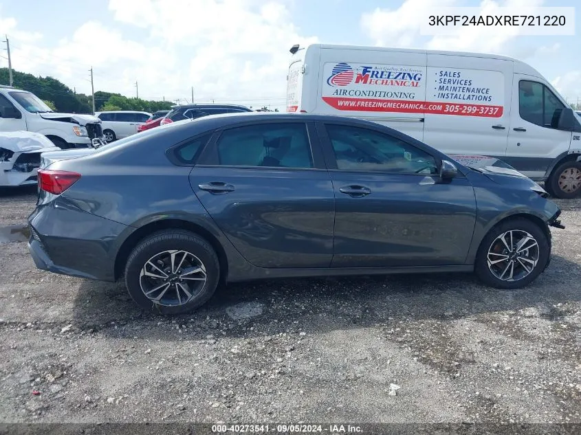 2024 Kia Forte Lx/Lxs VIN: 3KPF24ADXRE721220 Lot: 40273541