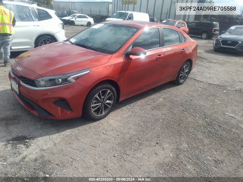 2024 Kia Forte Lxs VIN: 3KPF24AD9RE705588 Lot: 40285200