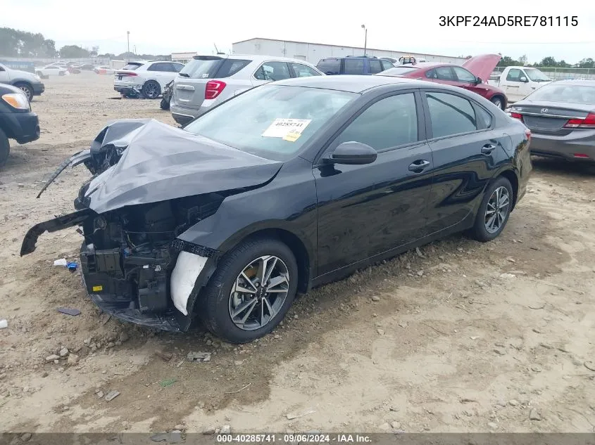 3KPF24AD5RE781115 2024 Kia Forte Lxs